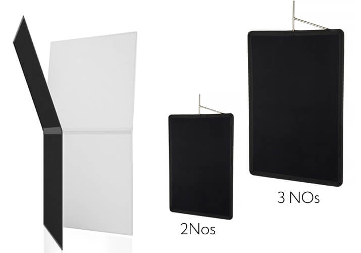 Flag & Reflector kit - FLAG (12'X24") - 2 NOS , FLAG (18"x36") - 3 NOS , REFLECTOR ( 2NOS)
